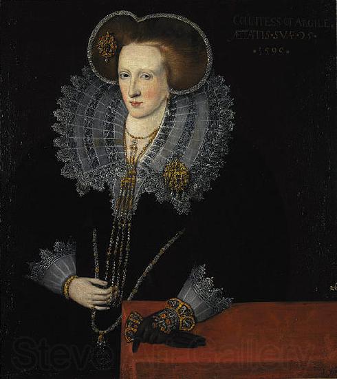 Adrian Vanson Countess of Argyll Spain oil painting art
